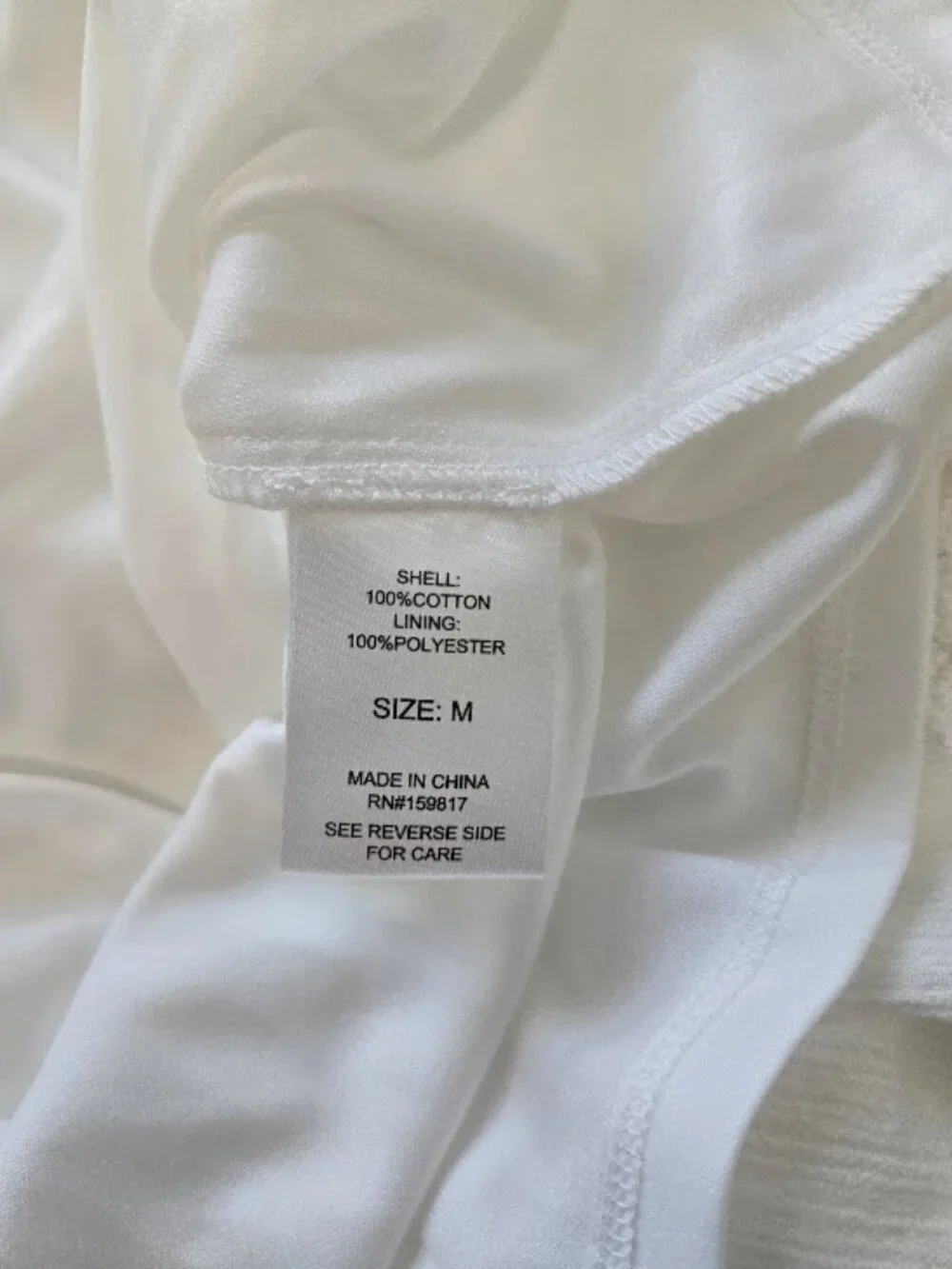 Altar'd State Daphne White Tiered Lace Mini Dress Size M NWOT - Picture 8 of 8